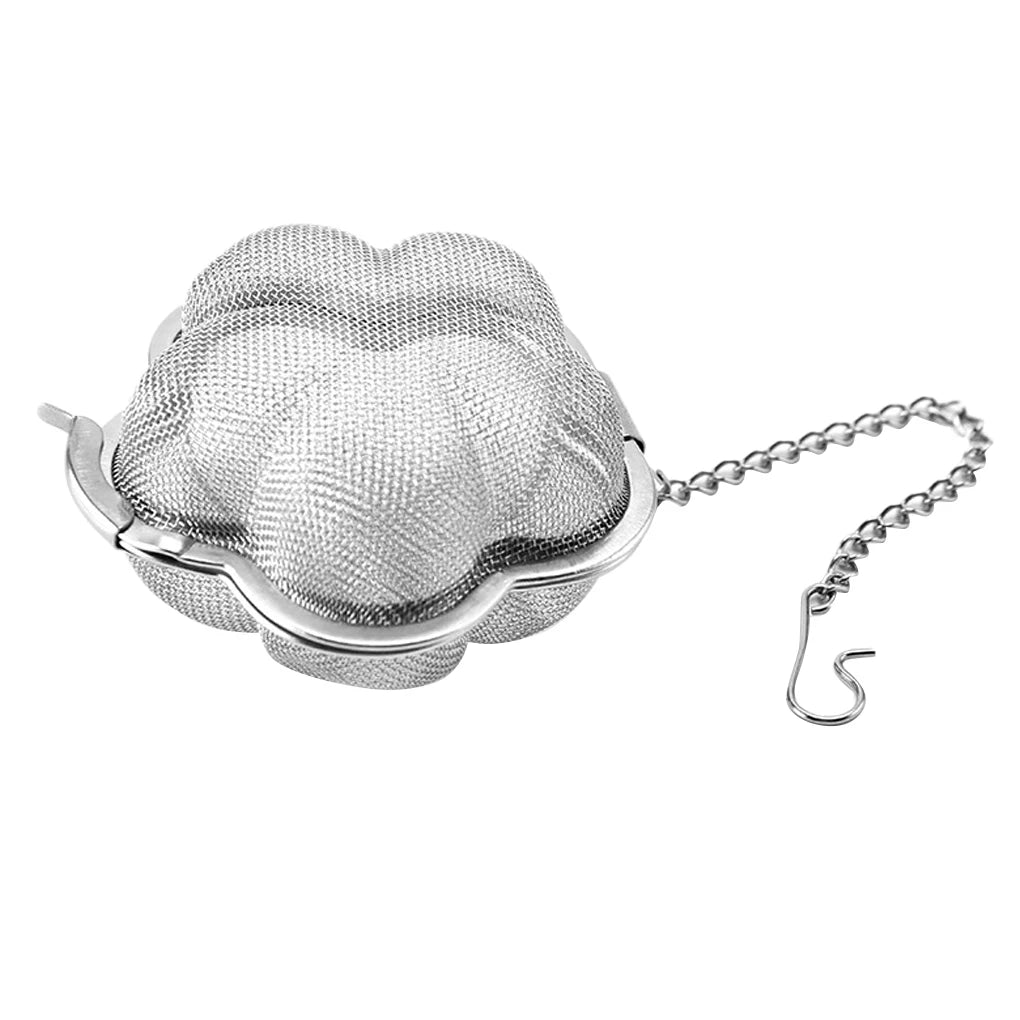 New Tea Strainer Stainless Steel Tea Infuser Mesh Tea Ball Infuser Filter Reusable Loose Leaf Strainer Herb Tea Accessories