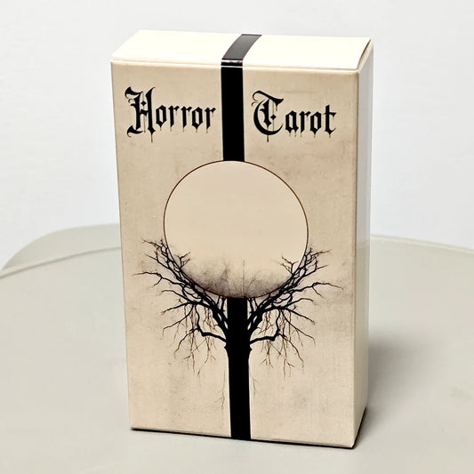 Gothic Horror Tarot Deck – 78 Rider-Waite Cards in Eerie Dark Style