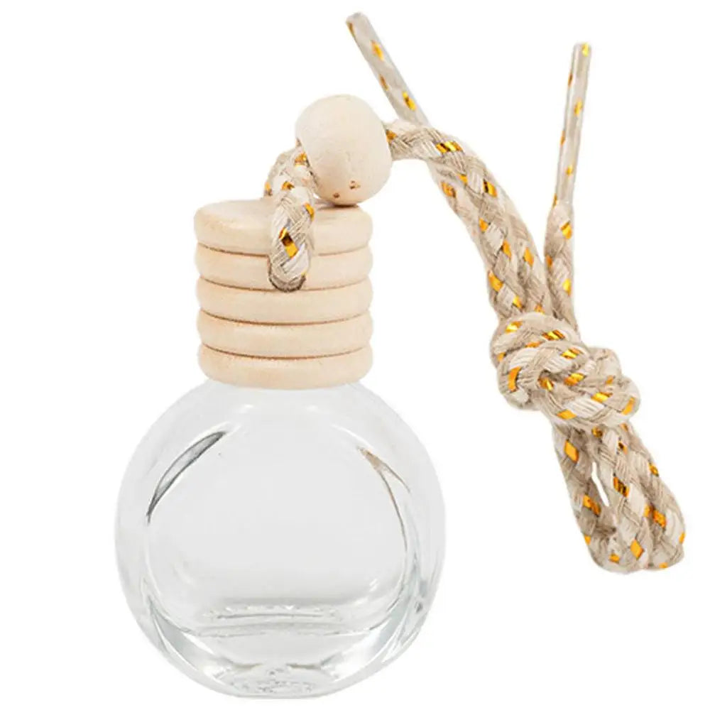 Car Essential Oil Diffuser Refillable Car Essential Oil Diffuser Car Air Freshener Perfume Bottle Aromatherapy Fragrance
