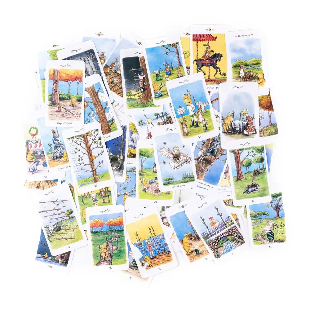 Wisdom of Bear Tarot – 81-Card Oracle Deck for Divination and Party Games