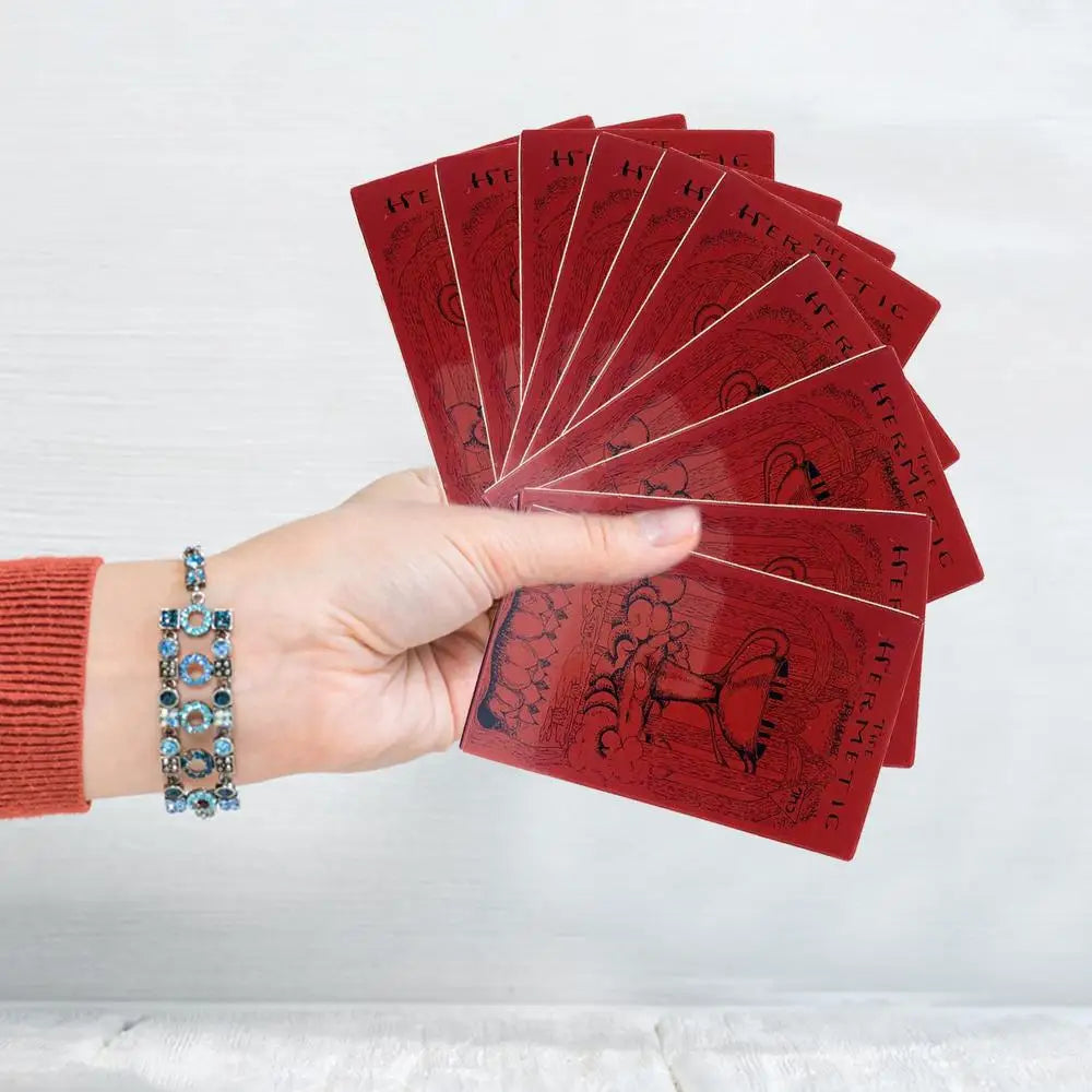 The Hermetic Tarot Cards – 78-Card English Deck for Fate Divination