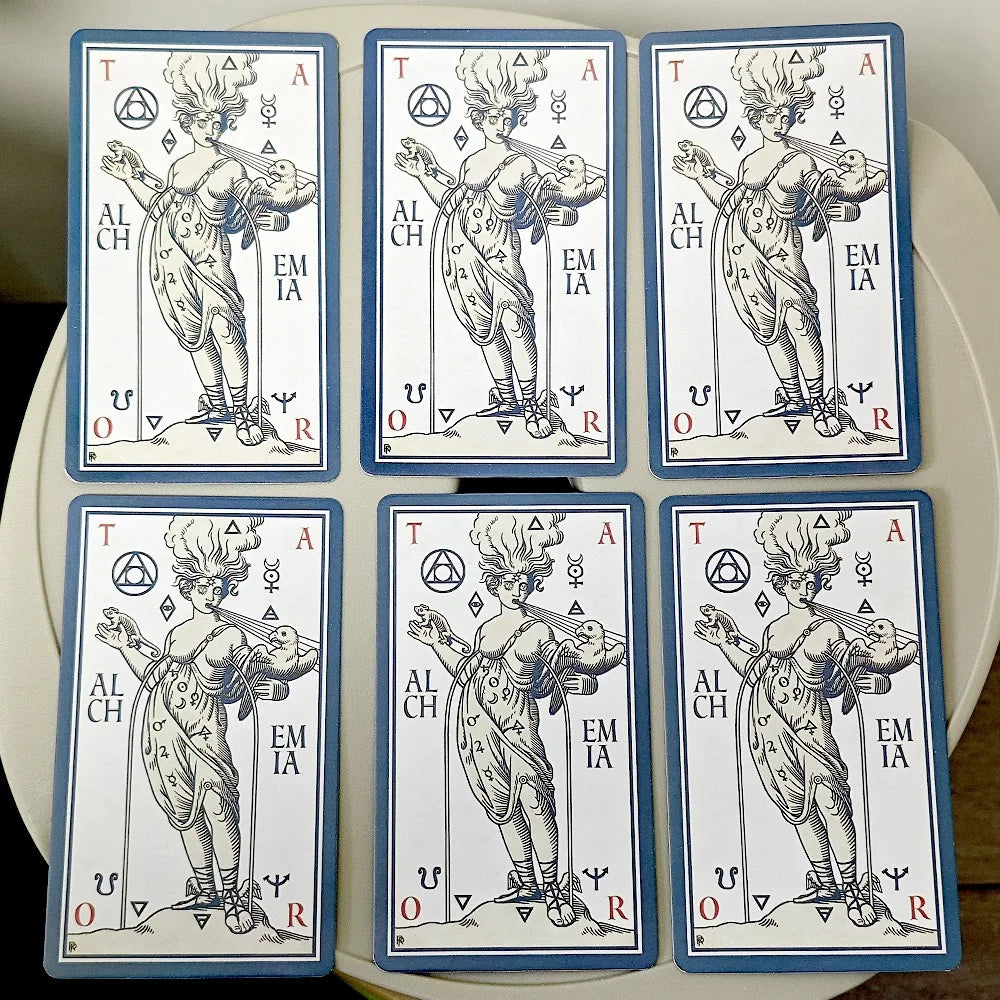 The Alchemical Tarot: Renewed 6th Edition – 80-Card Deck with Alchemical Symbolism