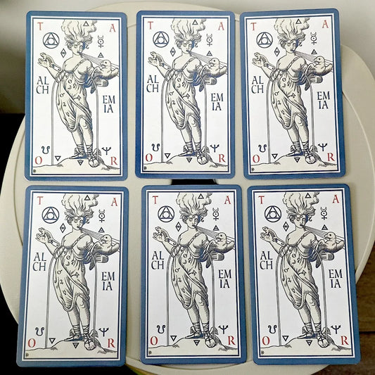 The Alchemical Tarot: Renewed 6th Edition – 80-Card Deck with Alchemical Symbolism