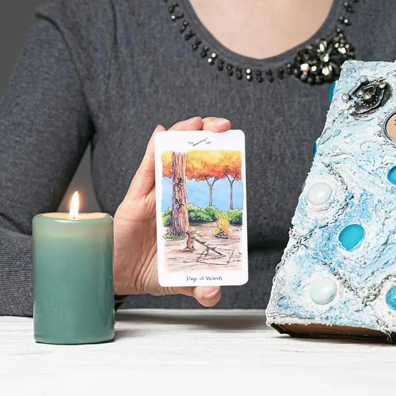 Wisdom of Bear Tarot – 81-Card Oracle Deck for Divination and Party Games