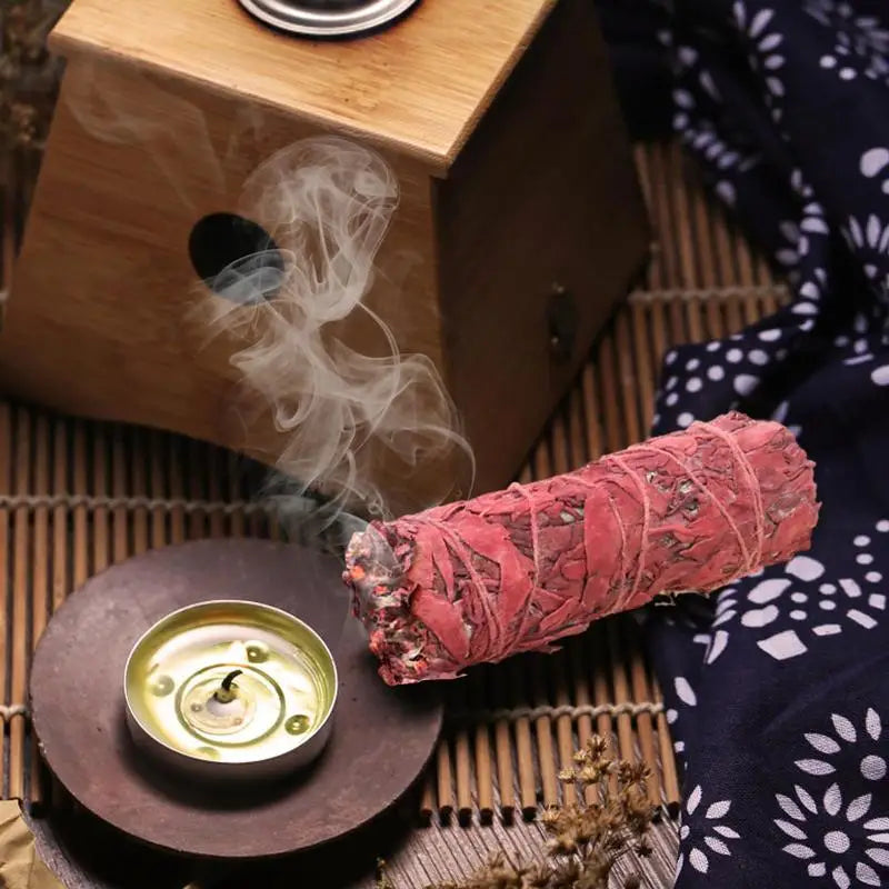 Dragon’s Blood Sage Smudge Sticks – Purify Negative Energy with Sacred Smoke