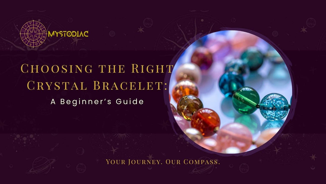 Beginner-friendly crystal bracelet comparison with various gemstone beads
