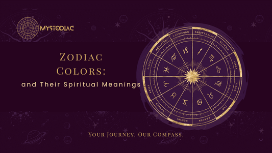 Zodiac sign colors associated with emotions, energy, and spiritual traits