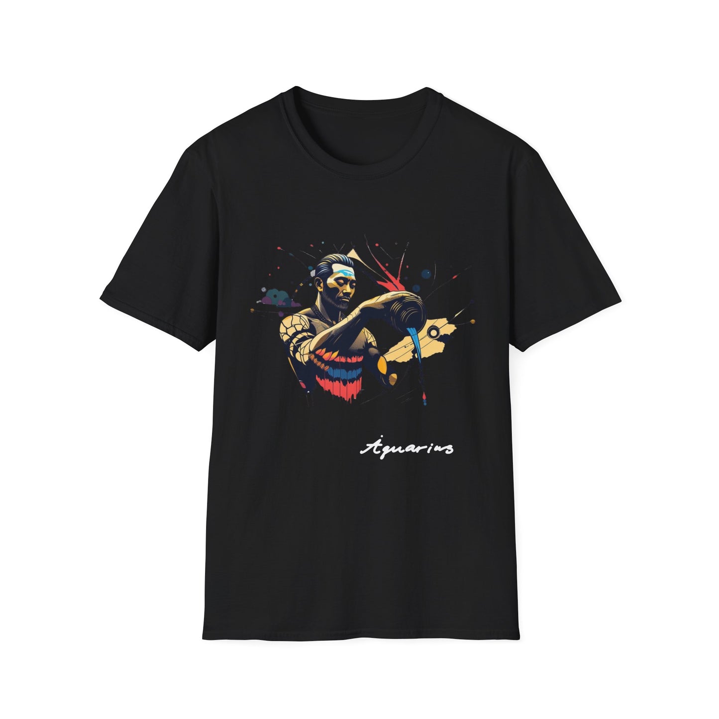 Aquarius Zodiac T-Shirt | Aquarius Water Bearer Astrology Tee
