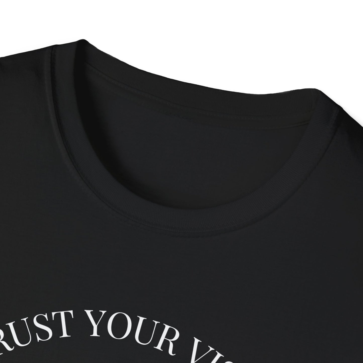 Hawk Graphic T-Shirt — 'Trust Your Vision' Inspirational Tee