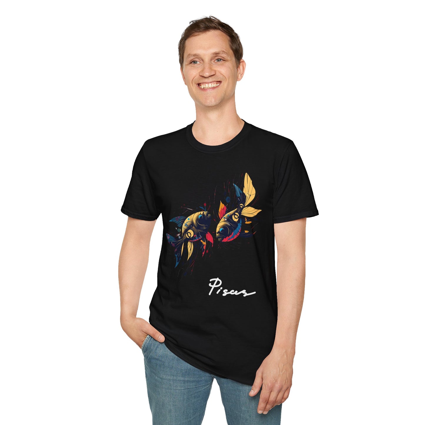 Pisces Zodiac T-Shirt | Pisces Fish Astrology Tee