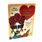 Love Your Inner Goddess Oracle Cards box by Alana Fairchild, featuring a vibrant illustration of a woman with red roses in her hair, a large red heart, and a colorful bird. Oracle deck for expressing your divine feminine spirit.