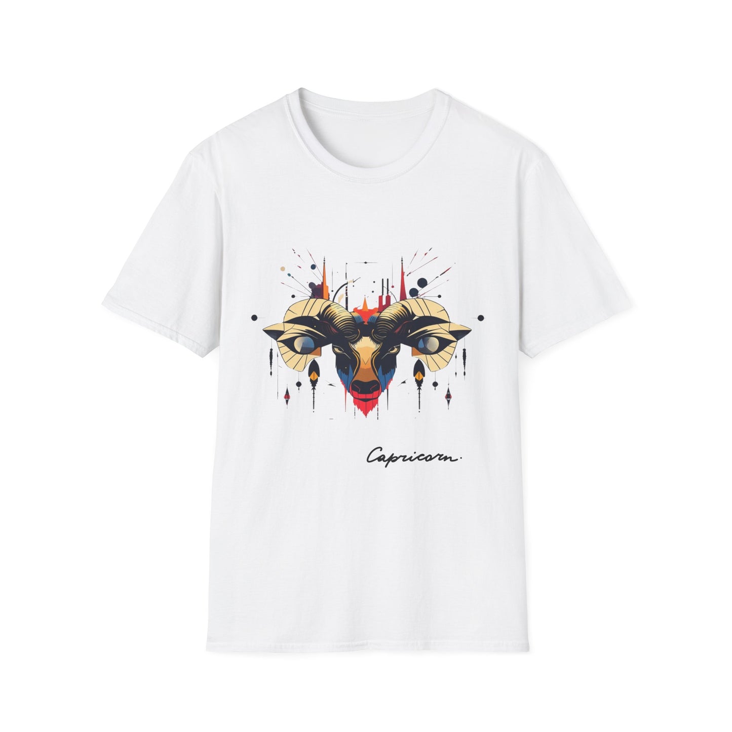 Capricorn Zodiac T-Shirt | Capricorn Goat Astrology Tee