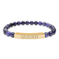 Guided Intention Bracelet Natural Sodalite Stretch Bar