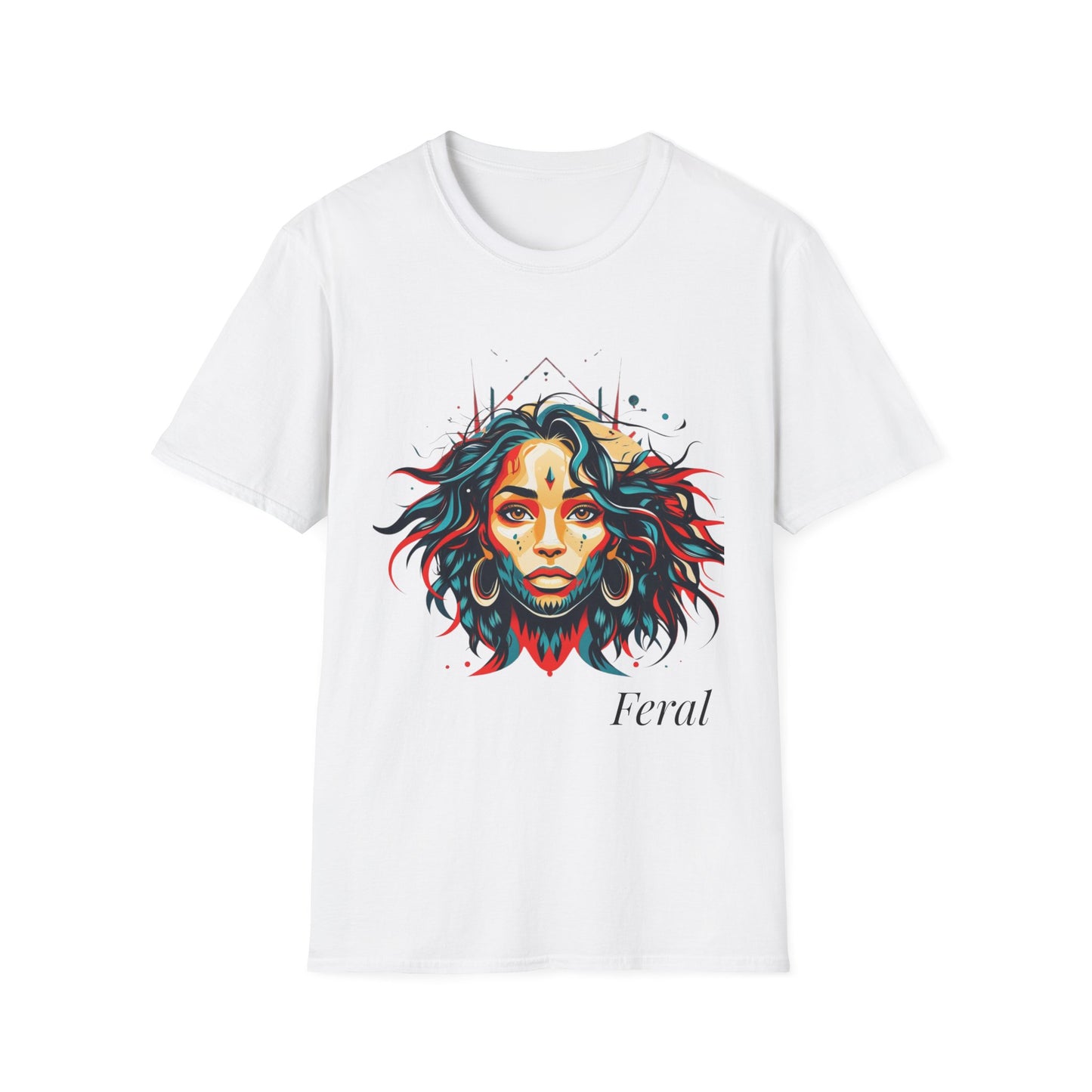 Feral Graphic T-Shirt — Feminine Energy Illustration