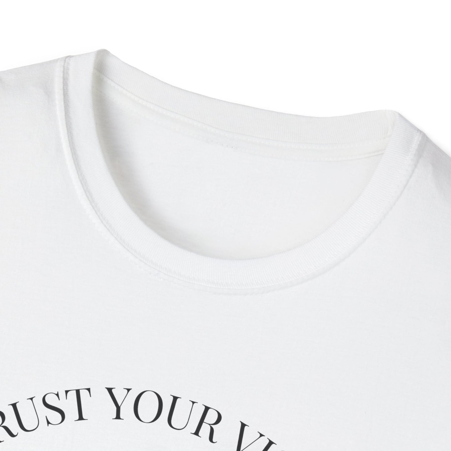 Hawk Graphic T-Shirt — 'Trust Your Vision' Inspirational Tee