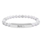 Year of the Dog Chinese Zodiac Natural Stone Stretch Bar Bracelet