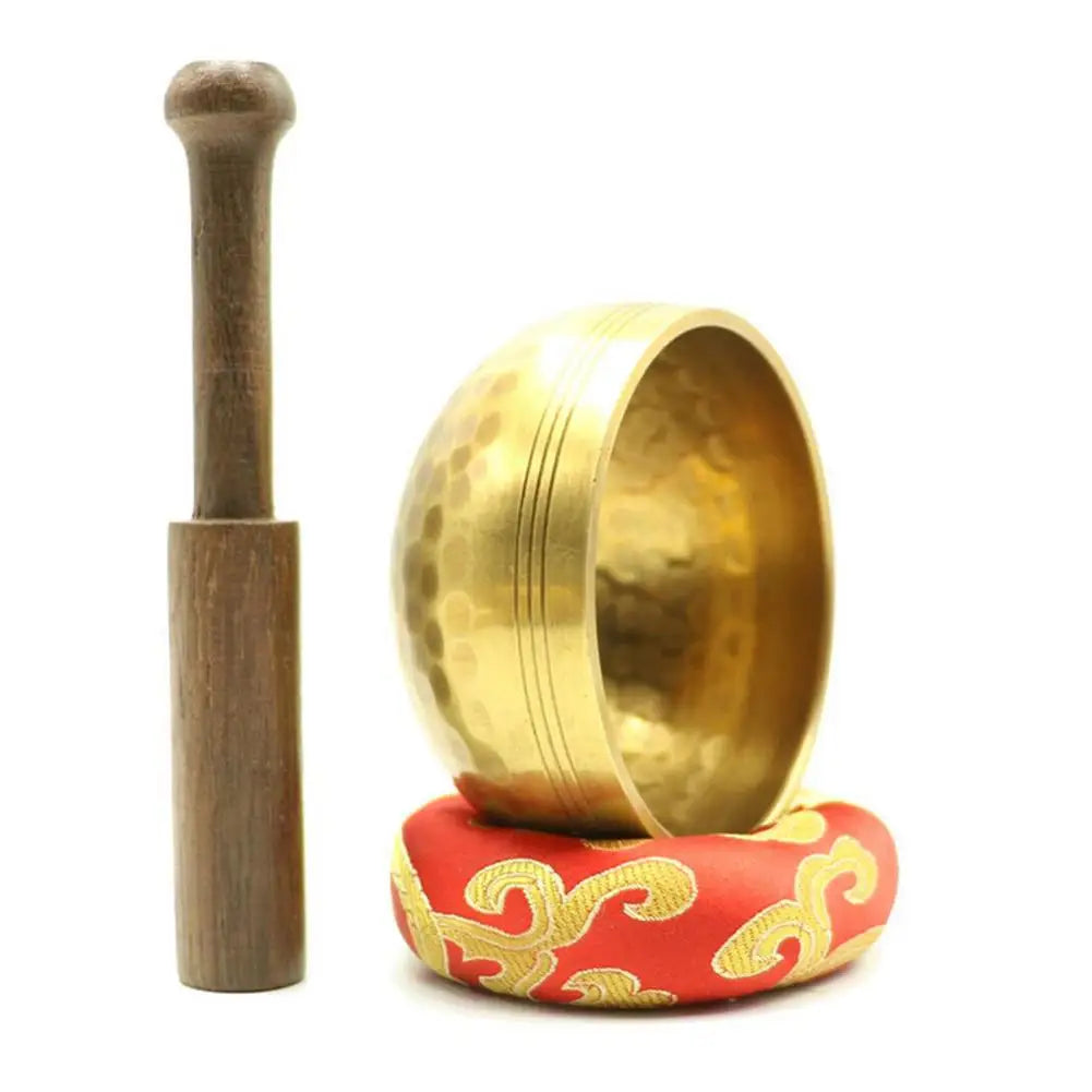 Tibetan Singing Bowl Meditation Sound Bowl – Handcrafted Copper for Sound Healing