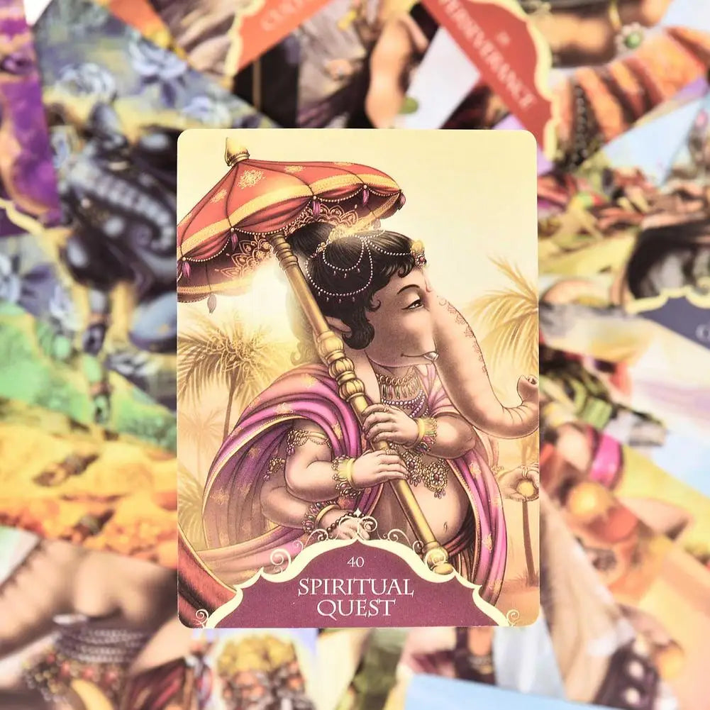 Whispers of Lord Ganesha Tarot Cards – Spiritual Oracle Deck for Guidanc