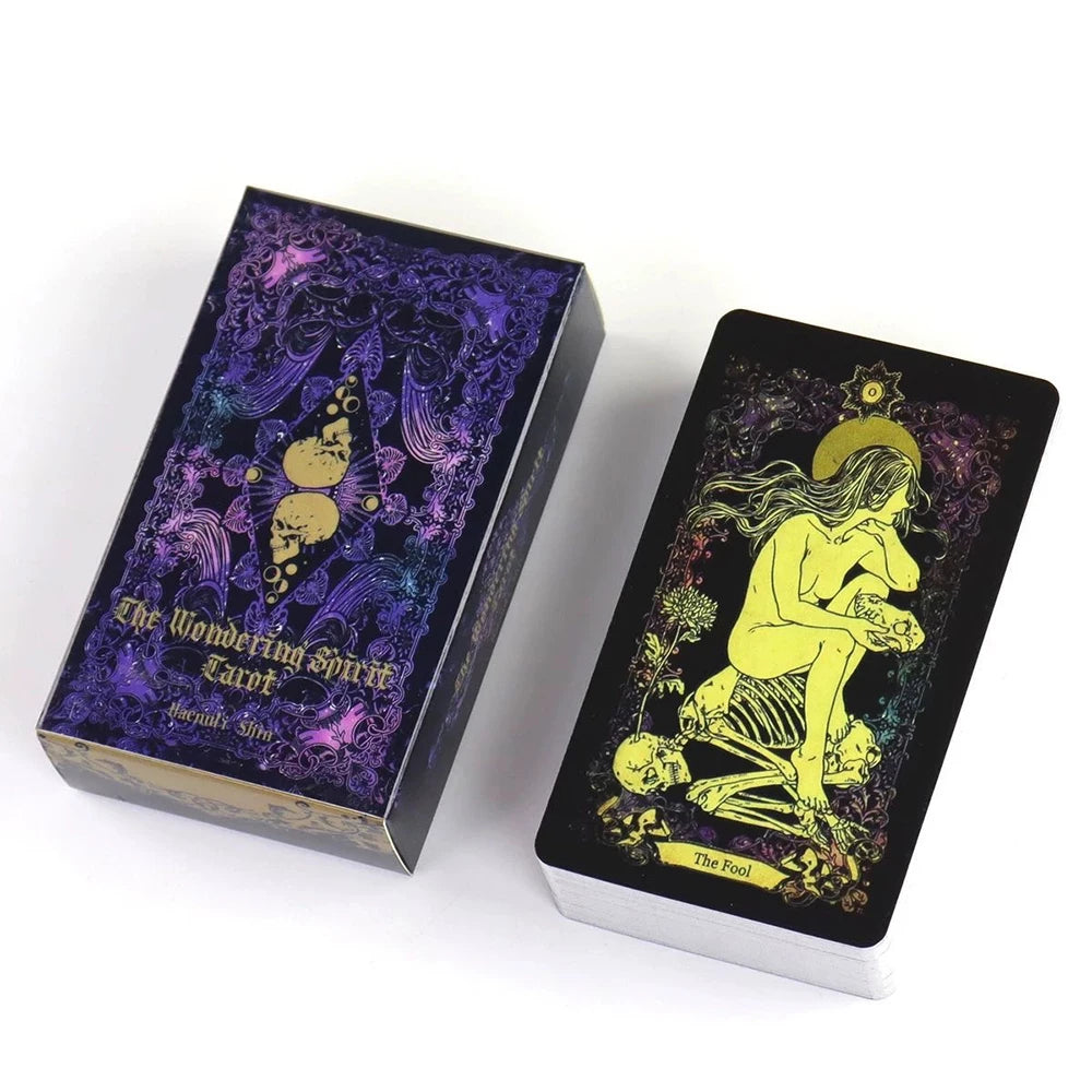 The Wandering Spirit Tarot Deck – 78-Card Gothic Tarot with Guidebook