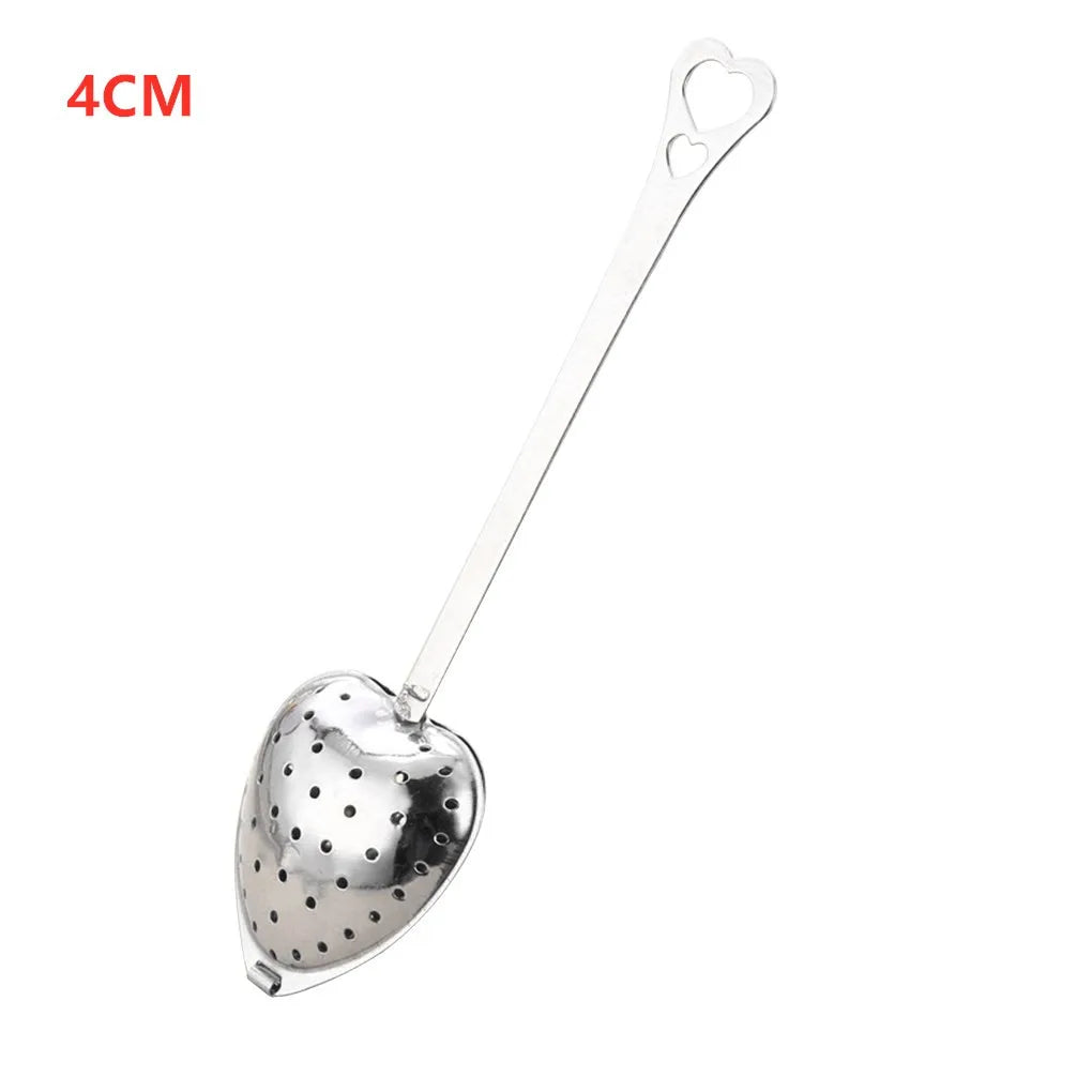 New Tea Strainer Stainless Steel Tea Infuser Mesh Tea Ball Infuser Filter Reusable Loose Leaf Strainer Herb Tea Accessories