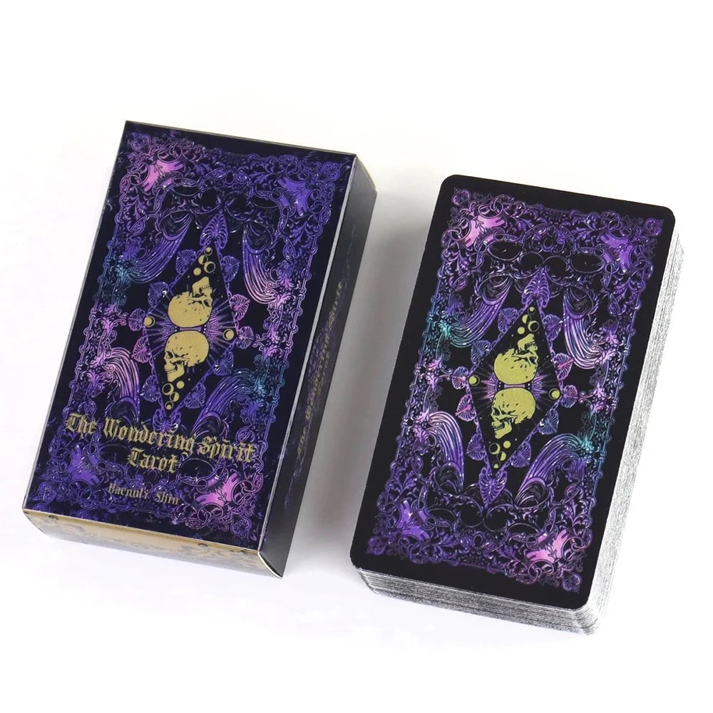 The Wandering Spirit Tarot Deck – 78-Card Gothic Tarot with Guidebook