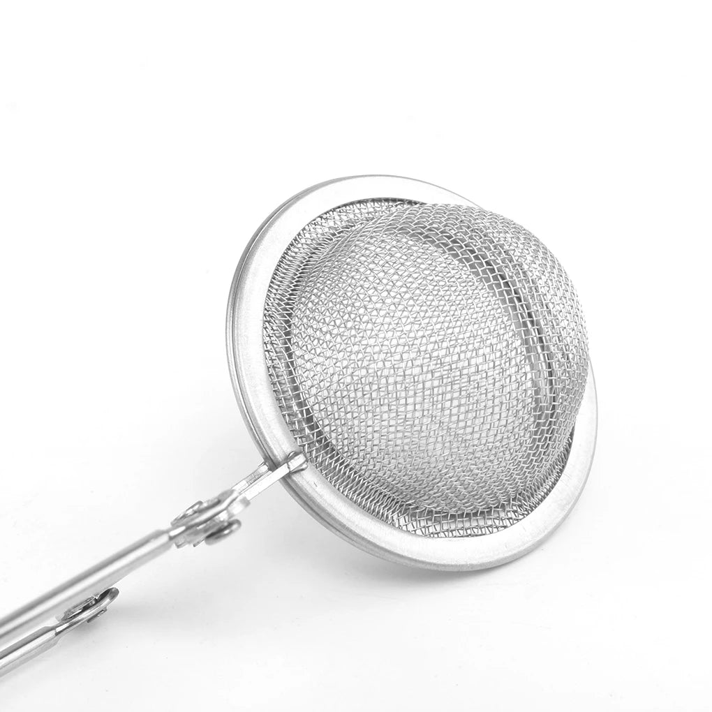New Tea Strainer Stainless Steel Tea Infuser Mesh Tea Ball Infuser Filter Reusable Loose Leaf Strainer Herb Tea Accessories