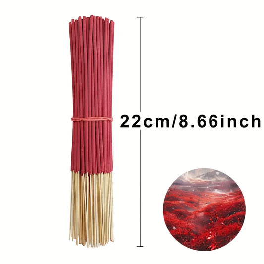 20/50Pcs Dragon’s Blood Aromatherapy Incense Sticks – Ignite Spiritual Serenity