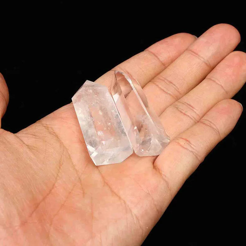Natural Clear Quartz Crystal Point Wand – 30-40mm Reiki Healing Obelisk