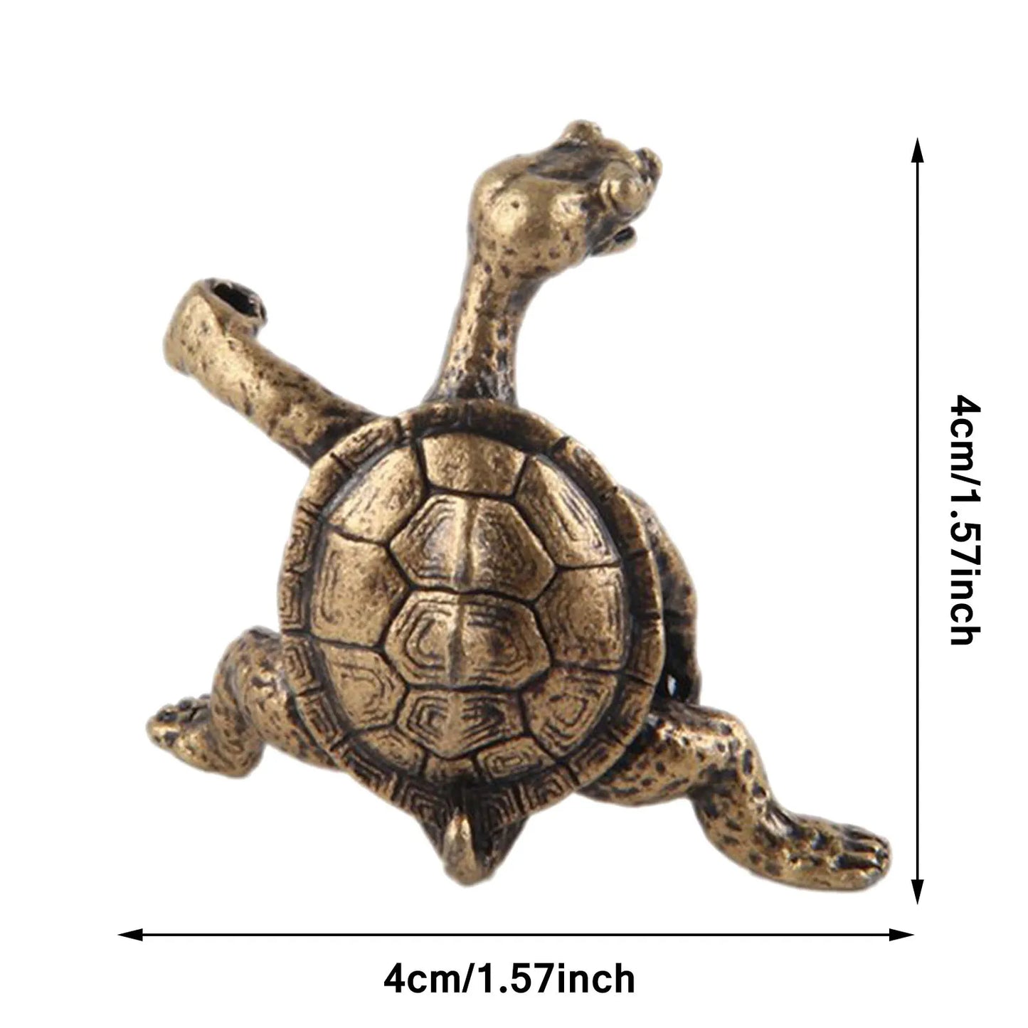 Turtle Shape Incense Stick Holder Copper Censer Bracket Household Accessory For Living Room Office Decoration Home Decoration