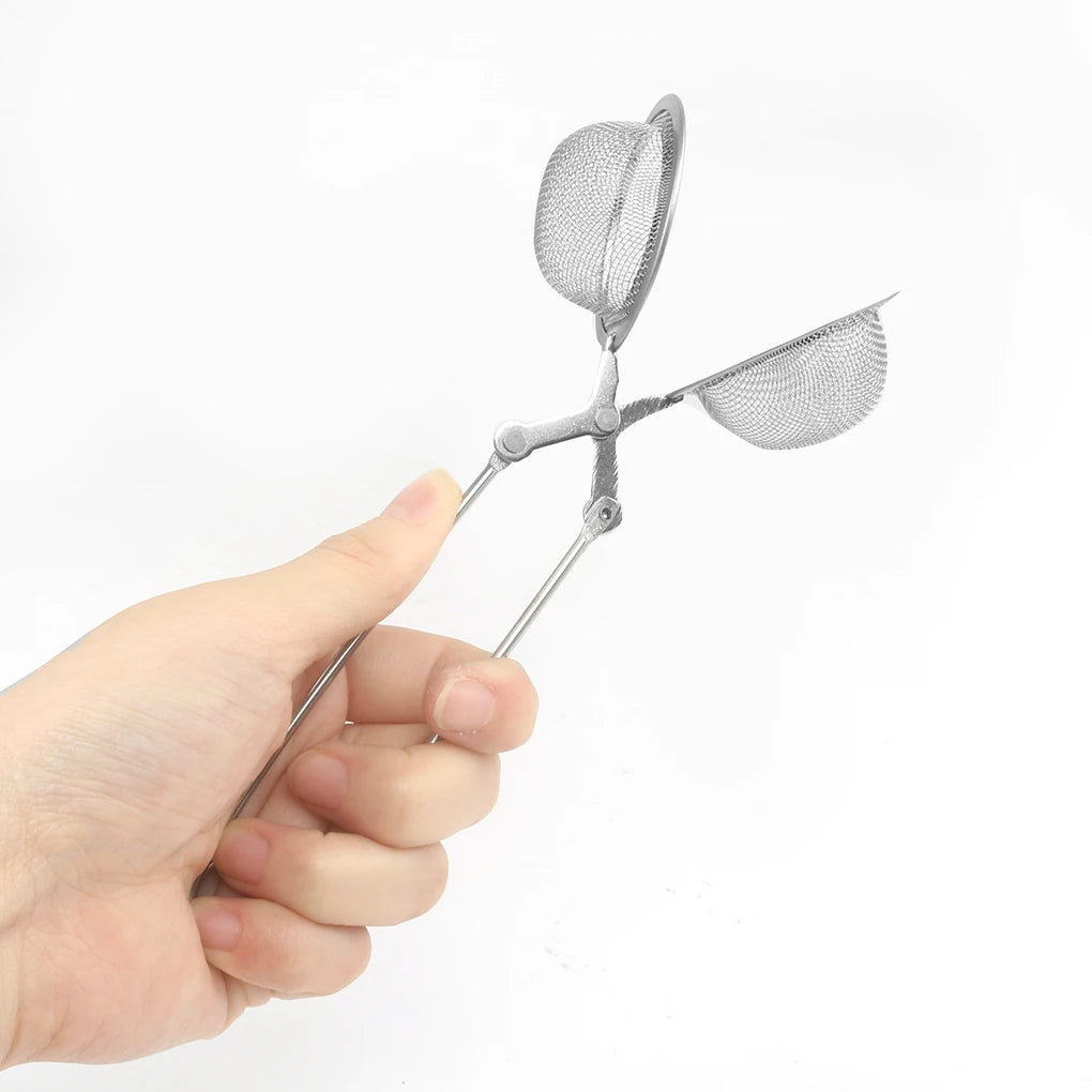 New Tea Strainer Stainless Steel Tea Infuser Mesh Tea Ball Infuser Filter Reusable Loose Leaf Strainer Herb Tea Accessories