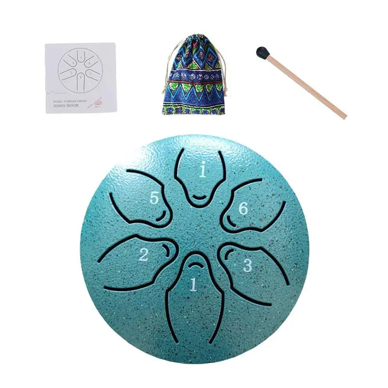 Rain Drum Instrument Chakra Rain Chime – Hand-Tuned Metal for Sound Healing