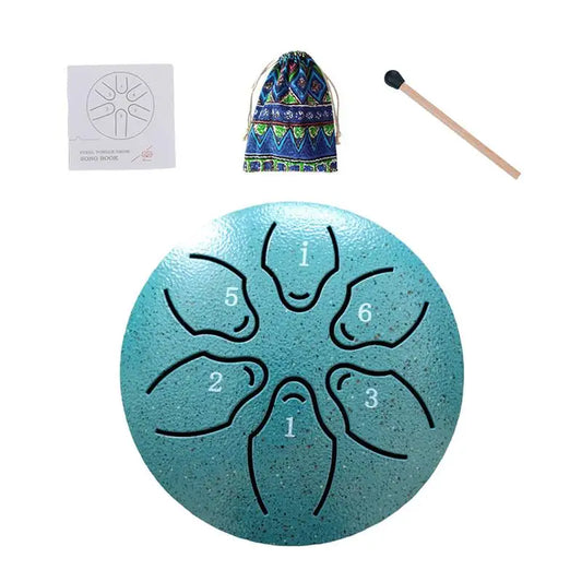 Rain Drum Instrument Chakra Rain Chime – Hand-Tuned Metal for Sound Healing
