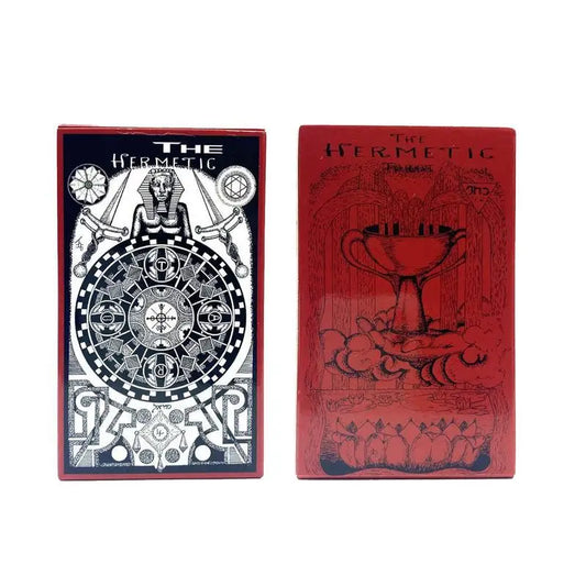 The Hermetic Tarot Cards – 78-Card English Deck for Fate Divination