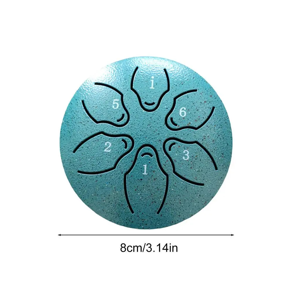 Rain Drum Instrument Chakra Rain Chime – Hand-Tuned Metal for Sound Healing