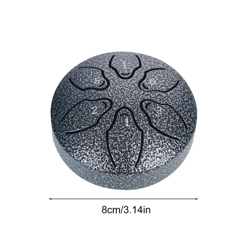 Rain Drum Instrument Chakra Rain Chime – Hand-Tuned Metal for Sound Healing