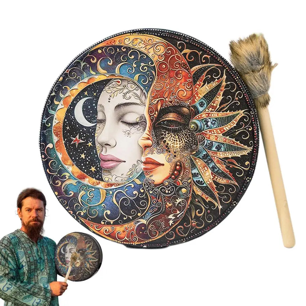 Pharaoh Moon Handcrafted Shaman Drum