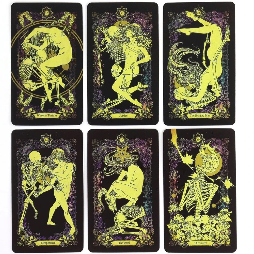 The Wandering Spirit Tarot Deck – 78-Card Gothic Tarot with Guidebook