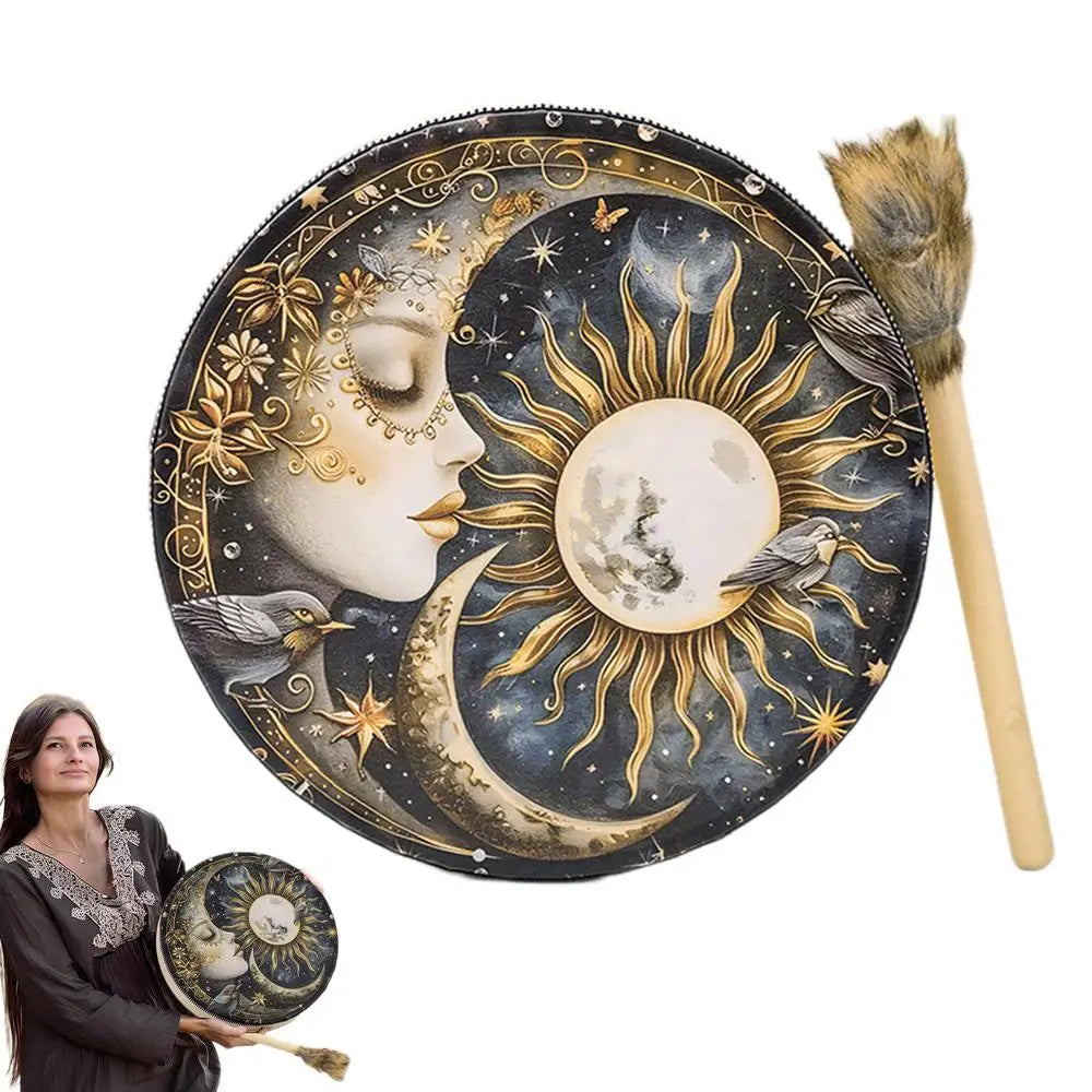Pharaoh Moon Handcrafted Shaman Drum