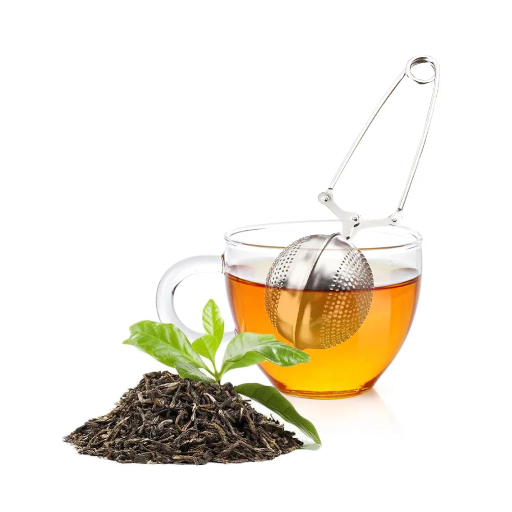 New Tea Strainer Stainless Steel Tea Infuser Mesh Tea Ball Infuser Filter Reusable Loose Leaf Strainer Herb Tea Accessories