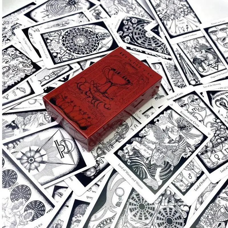 The Hermetic Tarot Cards – 78-Card English Deck for Fate Divination