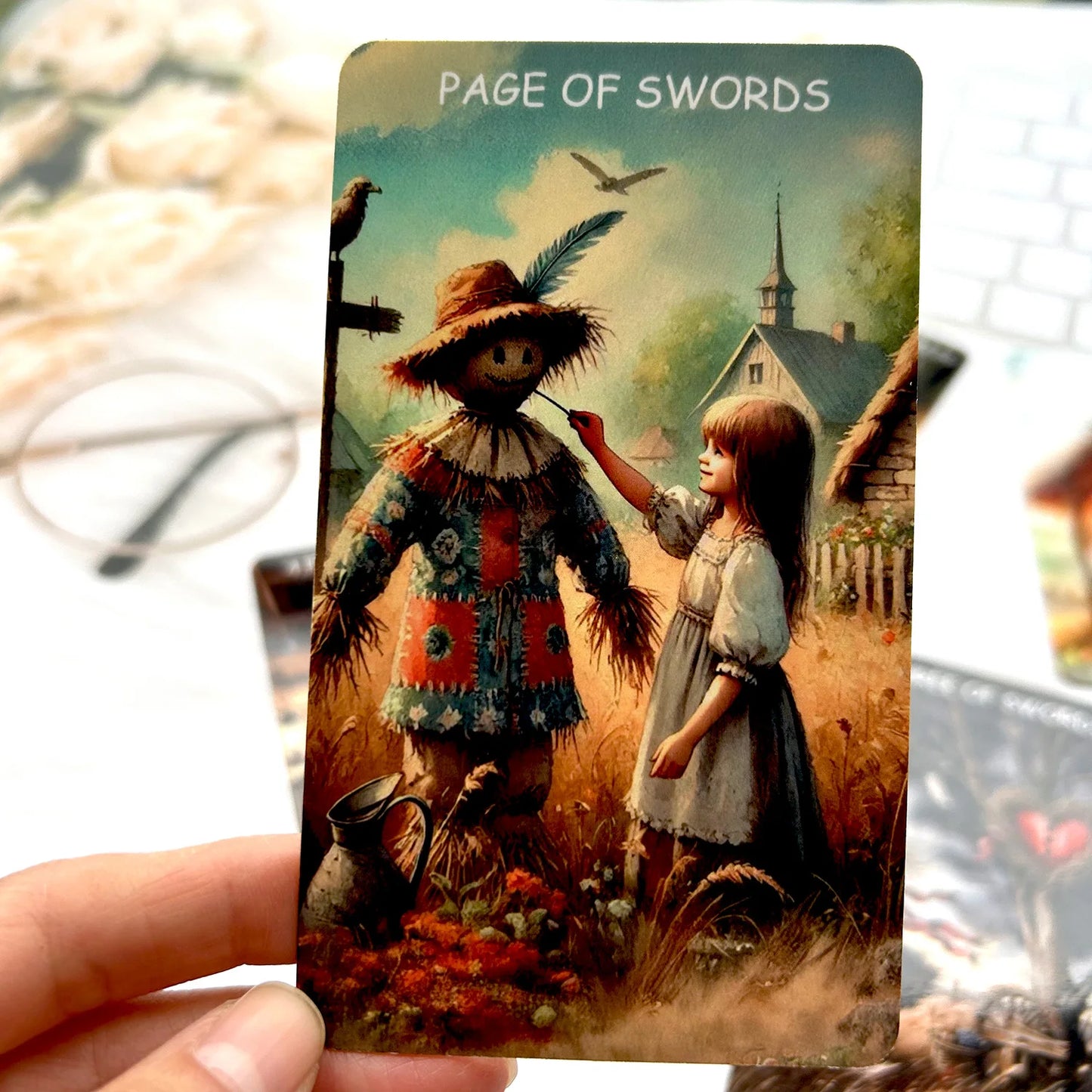 Pastoral Story Waite Tarot – 79-Card Deck with PDF Guide for Divination