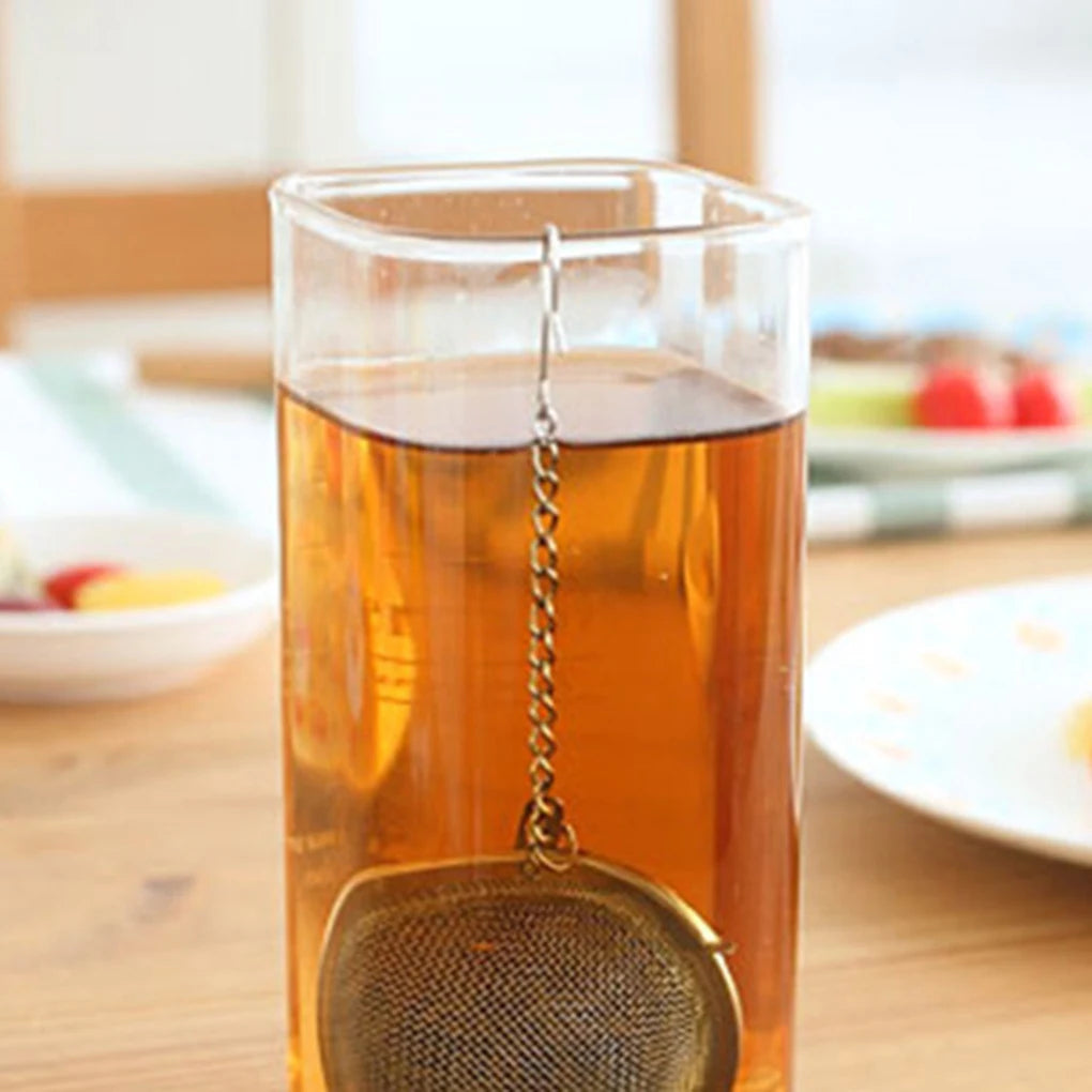 New Tea Strainer Stainless Steel Tea Infuser Mesh Tea Ball Infuser Filter Reusable Loose Leaf Strainer Herb Tea Accessories