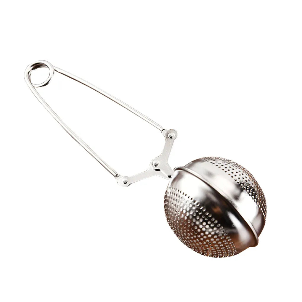 New Tea Strainer Stainless Steel Tea Infuser Mesh Tea Ball Infuser Filter Reusable Loose Leaf Strainer Herb Tea Accessories