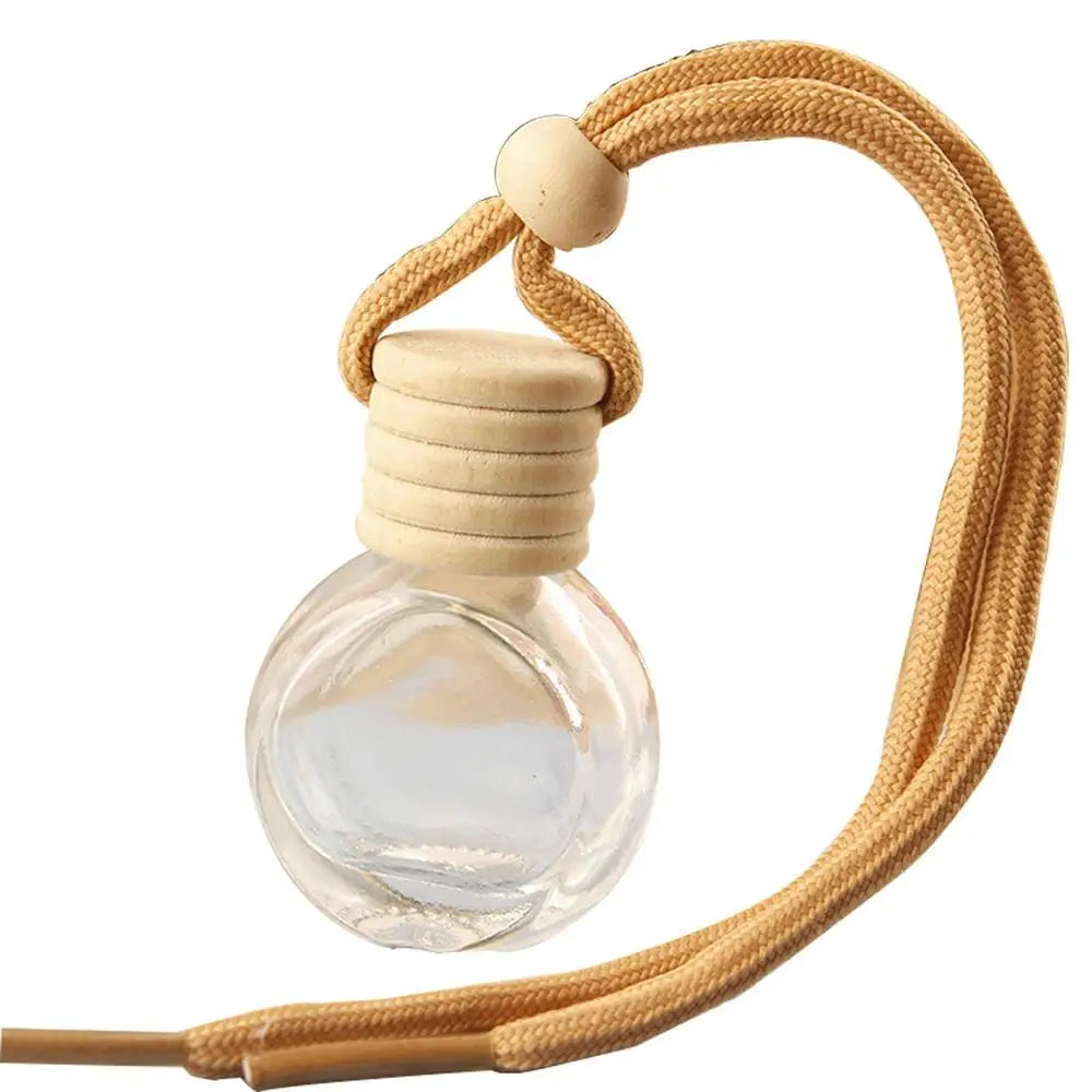 Car Essential Oil Diffuser Refillable Car Essential Oil Diffuser Car Air Freshener Perfume Bottle Aromatherapy Fragrance