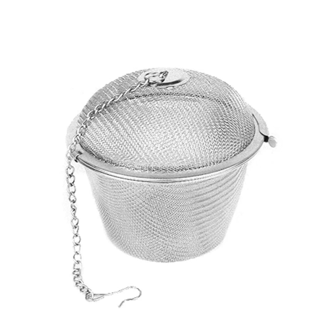 New Tea Strainer Stainless Steel Tea Infuser Mesh Tea Ball Infuser Filter Reusable Loose Leaf Strainer Herb Tea Accessories