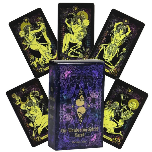 The Wandering Spirit Tarot Deck – 78-Card Gothic Tarot with Guidebook