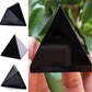 4cm Natural Obsidian Pyramid – Black Crystal Point for Reiki and Energy Healing