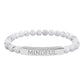 Mindful Intention Bracelet Natural Howlite Stretch Bar