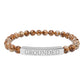 Grounded Intention Bracelet Natural Picture Jasper Stretch Bar